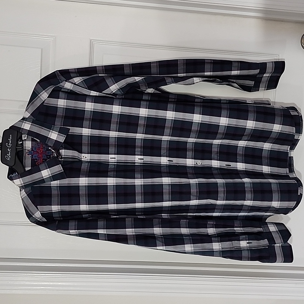 Robert Graham Multicolor Plaid Shirt